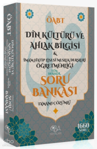 ÖABT Din Kültürü ve Ahlak Bilgisi ve İmam Hatip Lisesi Meslek Dersleri Öğretmenliği Soru Bankası Çözümlü