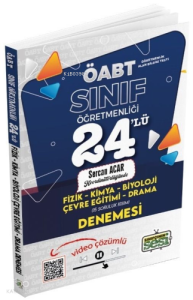 ÖABT Sınıf Öğretmenliği (Fizik, Kimya, Biyoloji, Çevre Eğitimi, Drama) 24 Deneme Video Çözümlü