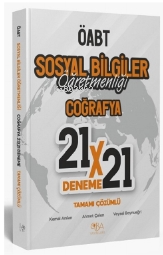 ÖABT Sosyal Bilgiler Coğrafya 21x21 Deneme Çözümlü