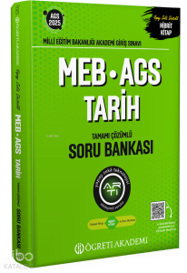 Öğreti Akademi 2025 MEB-AGS Tarih Tamamı Çözümlü Soru Bankası