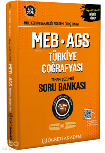 Öğreti Akademi 2025 MEB-AGS Türkiye Coğrafyası Tamamı Çözümlü Soru Bankası