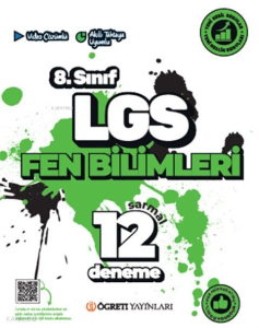 Öğreti Akademi 8. Sınıf LGS Fen Bilimleri Sarmal 12 Deneme