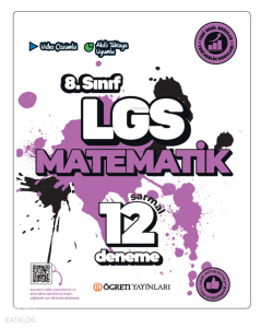 Öğreti Akademi LGS 8.Sınıf Matematik Sarmal 12 Deneme
