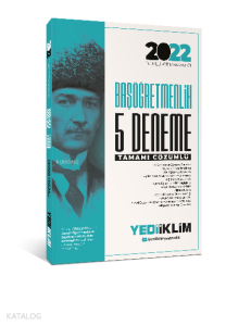 Öğretmenlik Kariyer Basamakları Başöğretmenlik Tamamı Çözümlü 5 Deneme