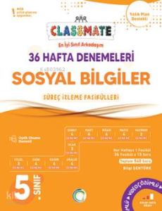Okyanus Yayınları 5. Sınıf Classmate 36 Hafta Denemeleri Sosyal Bilgiler