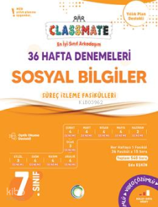 Okyanus Yayınları 7. Sınıf Classmate 36 Hafta Denemeleri Sosyal Bilgiler