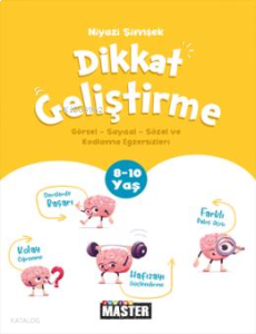 Okyanus Yayınları 8-10 Yaş Junior Master Dikkat Geliştirme Egzersizleri