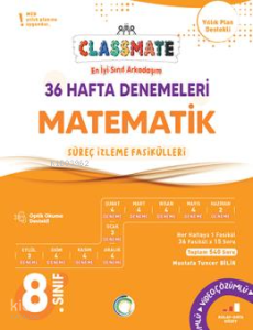 Okyanus Yayınları 8. Sınıf Classmate 36 Hafta Denemeleri Matematik