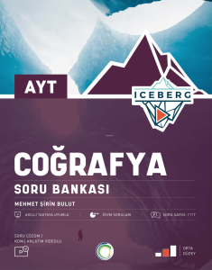 Okyanus Yayınları AYT Coğrafya Iceberg Soru Bankası