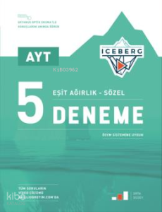Okyanus Yayınları Ayt Iceberg 5 Deneme Eşit Ağırlık-Sözel