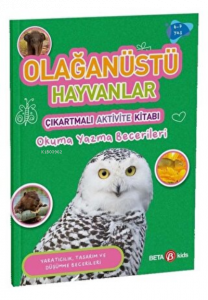 Olağanüstü Hayvanlar - Çıkartmalı Aktivite Kitabı