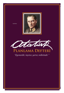 Önder Mor Planlama Defteri