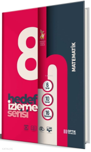 Optik Yayınları 8. Sınıf Matematik Hedef İzleme Serisi 16 lı Branş Deneme