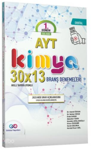 Orbital Yayınları AYT Kimya 30 x 13 Denemeleri Özel Baskı