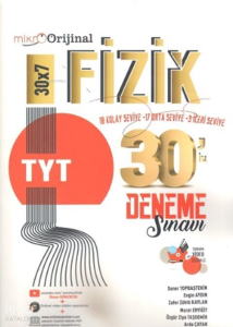 Orijinal Mikro TYT Fizik 30'lu Deneme Sınavı