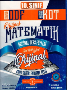 Orijinal Yayınları 10.Sınıf Matematik ODF KDT Seti
