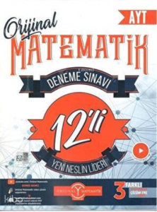 Orijinal Yayınları AYT Matematik 12 li Deneme Sınavı