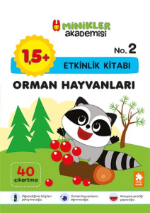 Orman Hayvanları Etkinlik Kitabı - Minikler Akademisi - 2