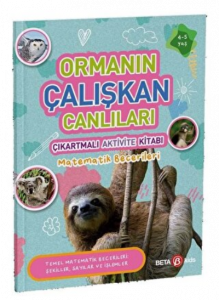 Ormanın Çalışkan Canlıları - Çıkartmalı Aktivite Kitabı