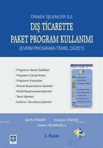 Örnek İşlemler ile Dış Ticarette Paket Program Kullanımı; Evrim Programı - Temel Düzey
