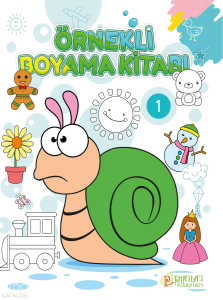 Örnekli Boyama Kitabı - 1