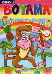 Örnekli Boyama; Maymun