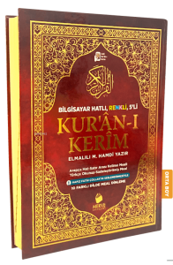 Orta Boy 5’li (Beşli) Özellikli Arapça, Türkçe Satır Arası Okunuşlu, Türkçe Meali ve Kelime Mealli