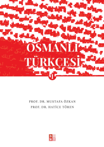 Osmanlı Türkçesi- 1