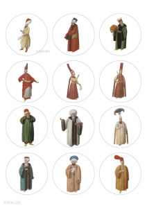 Osmanlılar Sticker Seti - 12’li