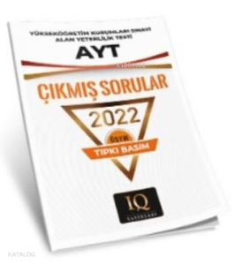 ÖSYM Çıkmış Sorular - AYT 2022