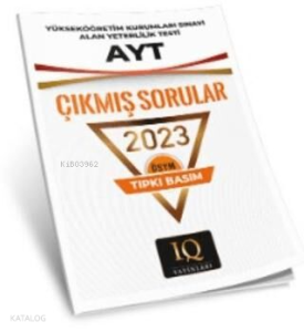 ÖSYM Çıkmış Sorular - AYT 2023