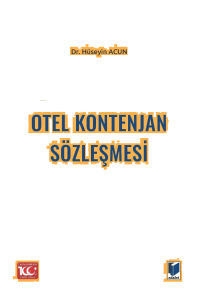 Otel Kontenjan Sözleşmesi