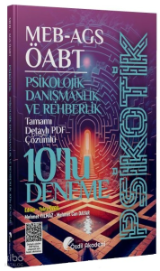Özdil Akademi ÖABT MEB-AGS Psikolojik Danışmanlık ve Rehberlik Psikotik 10