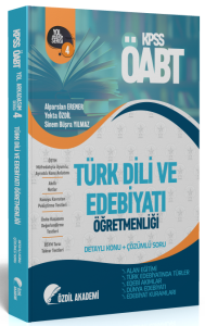 Özdil Akademi ÖABT Türk Dili ve Edebiyatı 4 Kitap Alan Eğitimi Konu Anlatımlı Soru Bankası