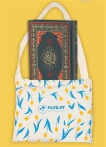 Özel Bez Çantalı Orta Boy Kuran-ı Kerim