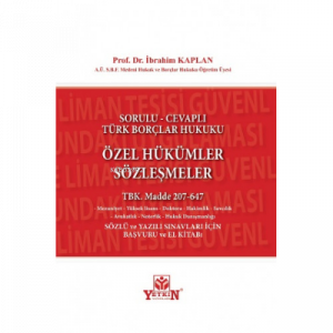 Özel Hükümler Sözleşmeler