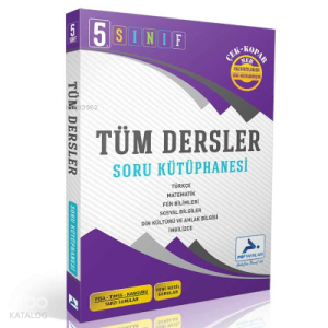 Paraf 5.Sınıf Tüm Dersler Soru Kütüphanesi