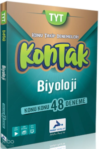 Paraf Akademi TYT Biyoloji Kontak Konu Takip Denemeleri 48'li Deneme