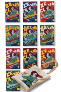 Pardayanlar Seti ;(Sert Kapak 10 Kitap Takım) (Özel Baskılı Çanta Hediyeli)