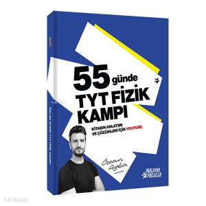 Parlayan Projeler 2026 YKS 55 Günde TYT Fizik Kampı Video Ders Takip Kitabı