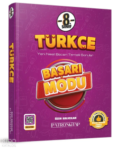 Patron Kitap Başarı Modu - Türkçe 8. Sınıf