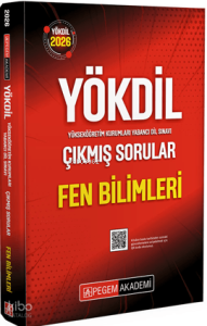Pegem Akademi 2026 YÖKDİL Fen Bilimleri Çıkmış Sorular