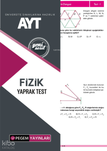 Pegem Akademi Yayıncılık AYT Fizik Yaprak Test