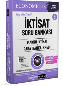 Pegem Akademi Yayıncılık KPSS A Grubu Economicus Makro İktisat ve Para-Banka-Kredi Cilt 2 Soru Bankası