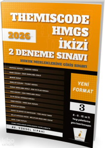 Pelikan HMGS İkizi Themiscode 2 Fasikül Deneme