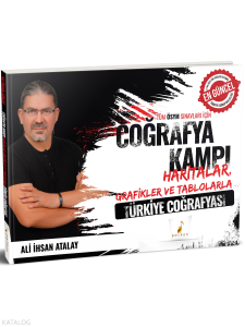 Pelikan Tüm ÖSYM Sınavları için Coğrafya Kampı Haritalar Grafikler ve Tablolarla Türkiye Coğrafyası