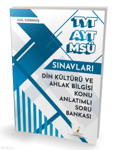 Pelikan TYT AYT MSÜ Din Kültürü ve Ahlak Bilgisi Konu Anlatımlı Soru Bankası