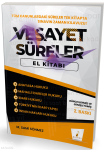 Pelikan Vesayet Süreler El Kitabı