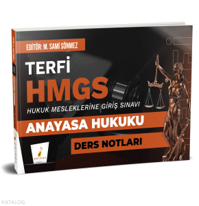 Pelikan Yayınevi Terfi HMGS Anayasa Hukuku Ders Notları