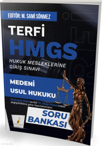 Pelikan Yayınevi Terfi HMGS Medeni Usul Hukuku Soru Bankası